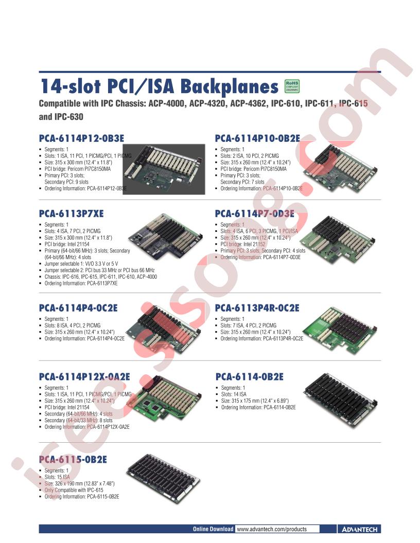 PCA-6114P7-0D3E