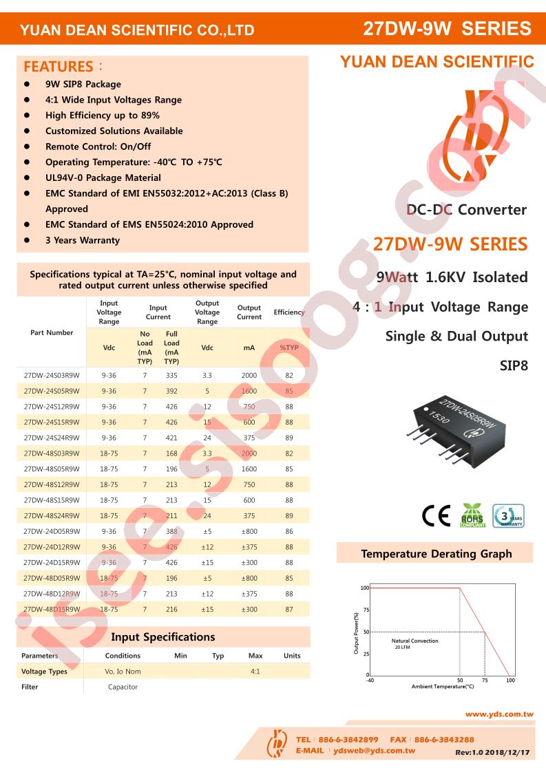 27DW-48S05R9W