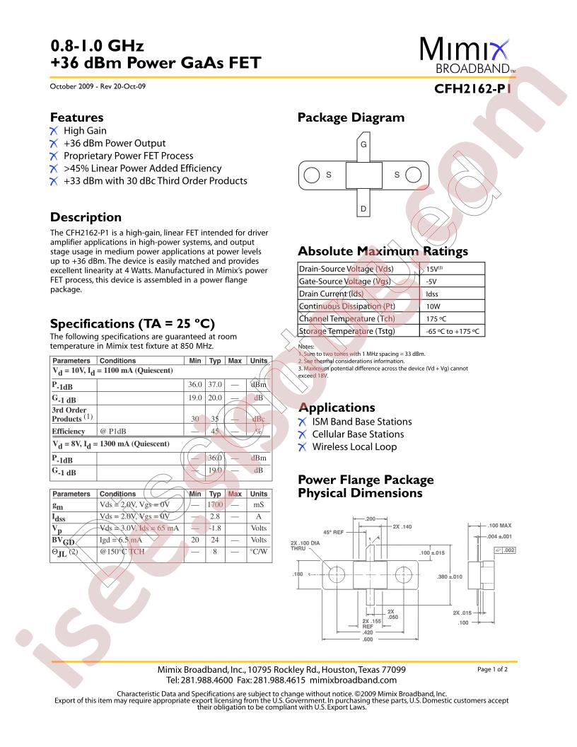 CFH2162-P1