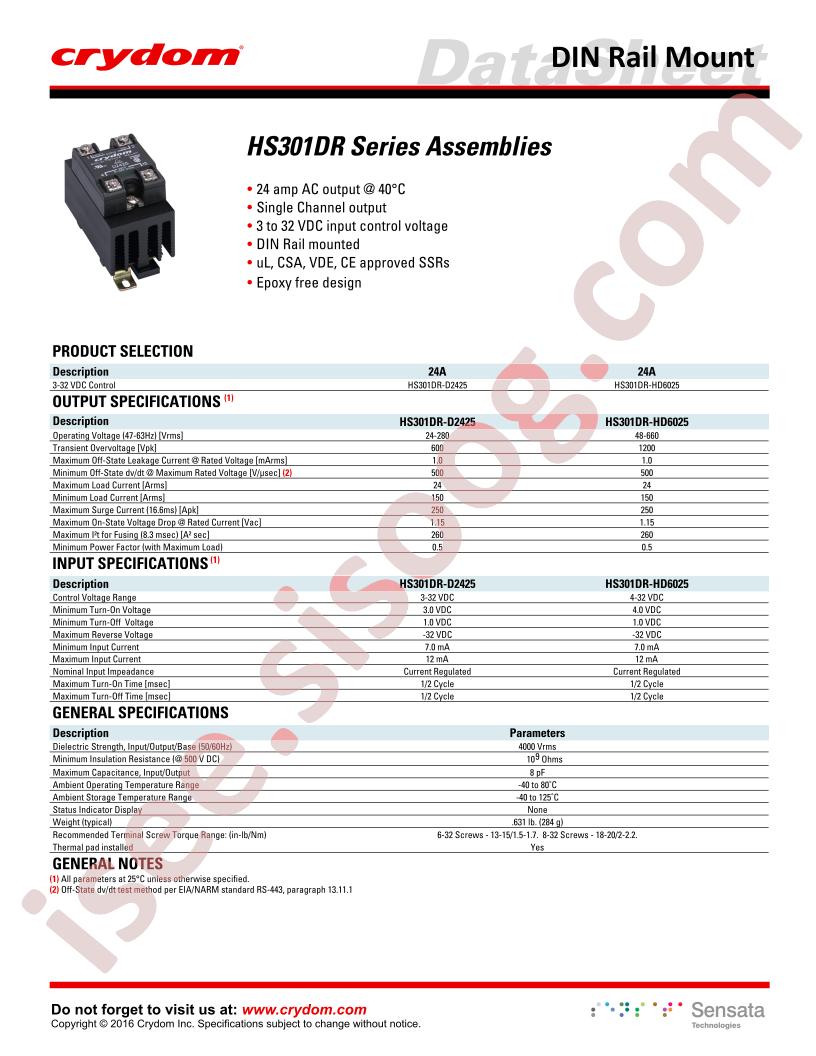 HS301DR-D2425