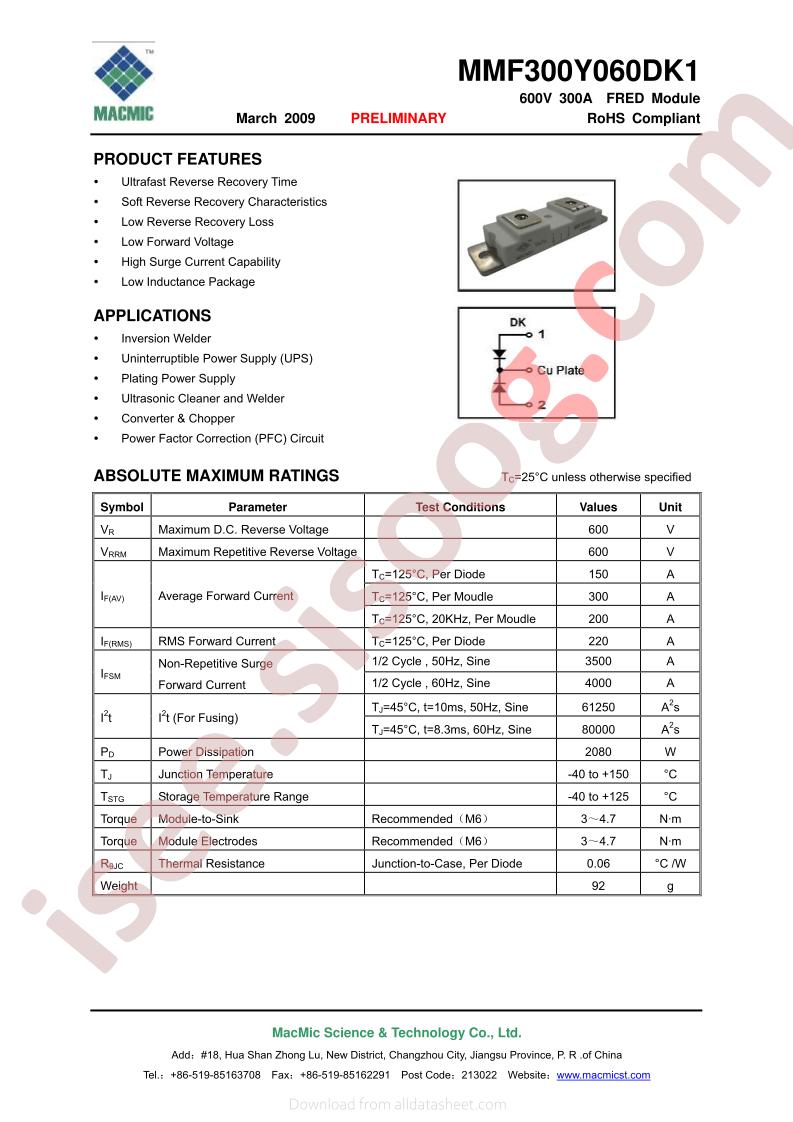 MMF300Y060DK1