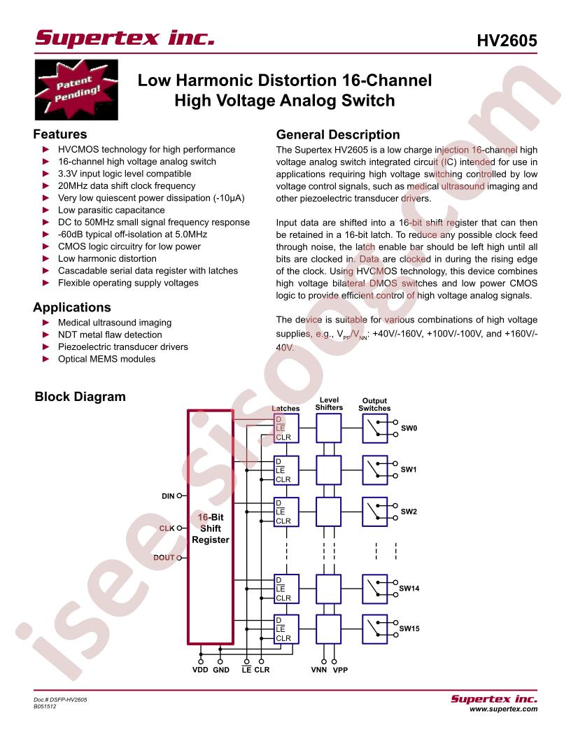 HV2605FG-G