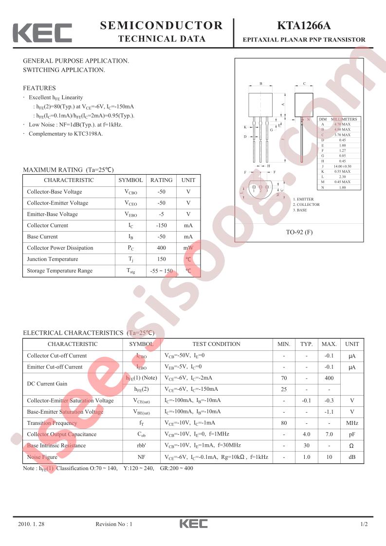 KTA1266A