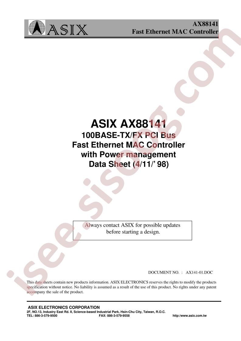 AX88141
