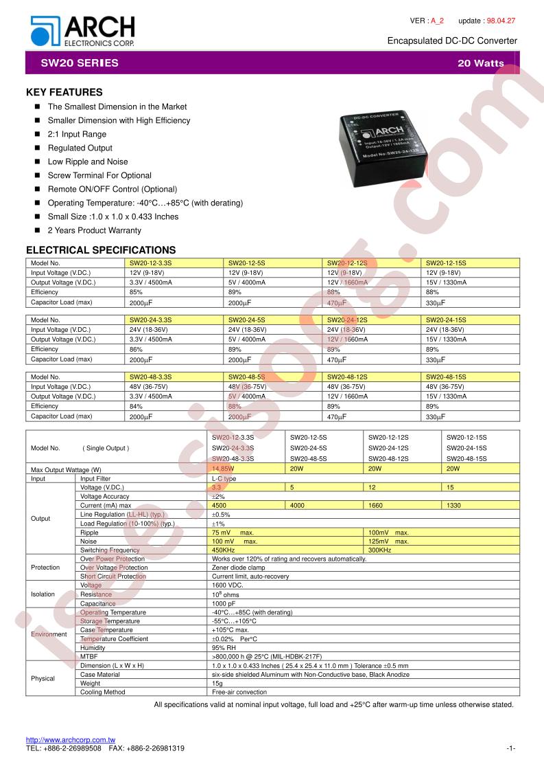 SW20-12-3.3S