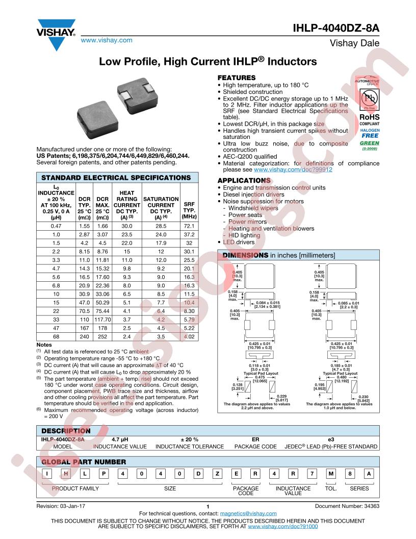 IHLP-4040DZ-8A