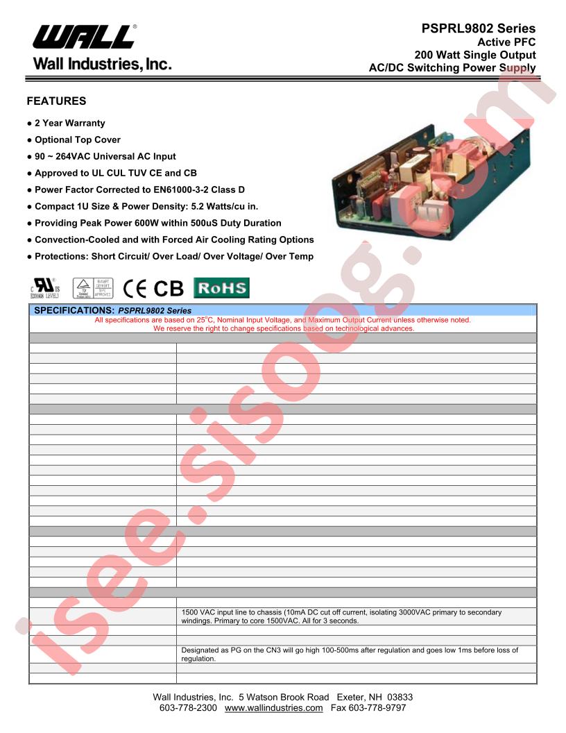PSPRL9802SA