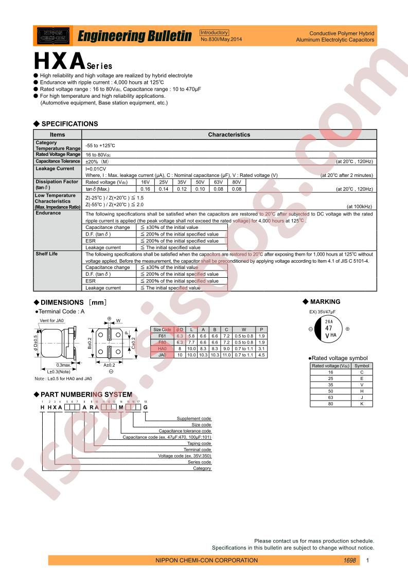 HHXA160ARA820MF61G