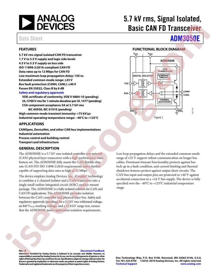 ADM3050EBRIZ
