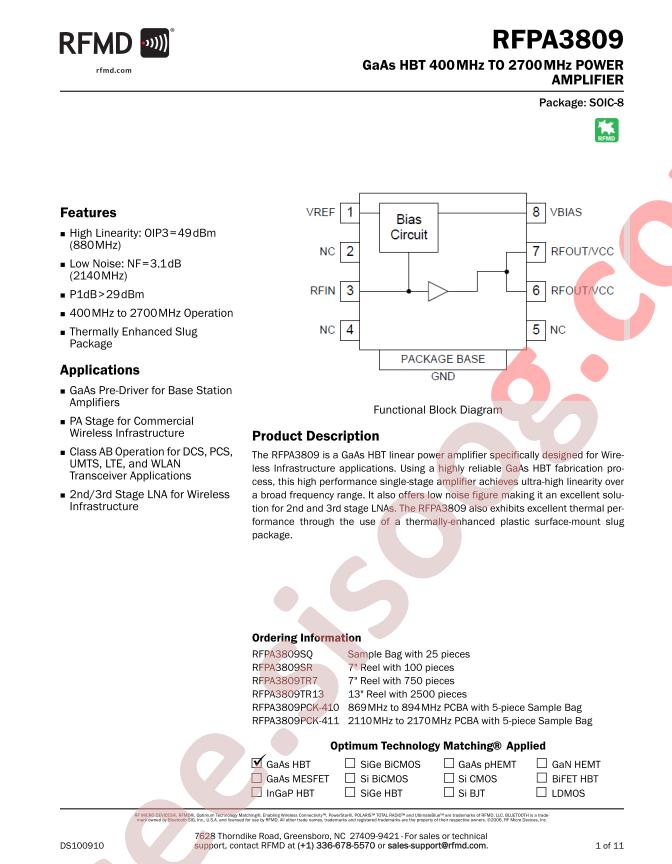 RFPA3809