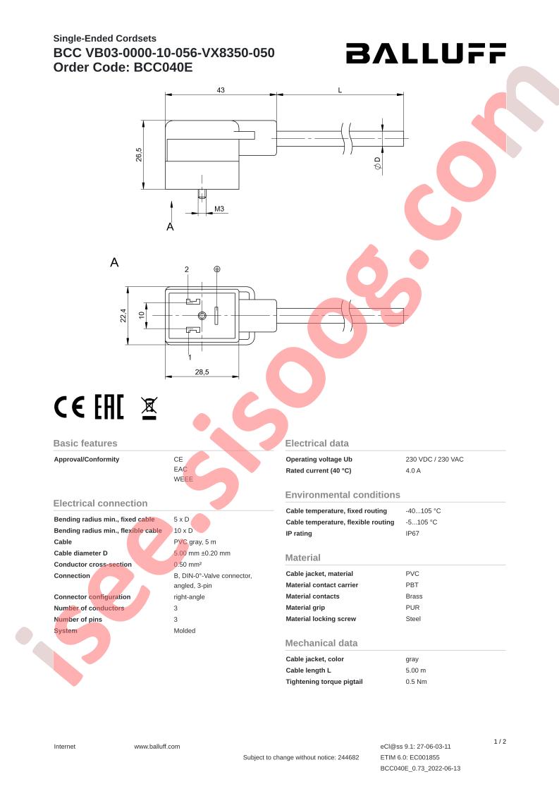 BCC040E