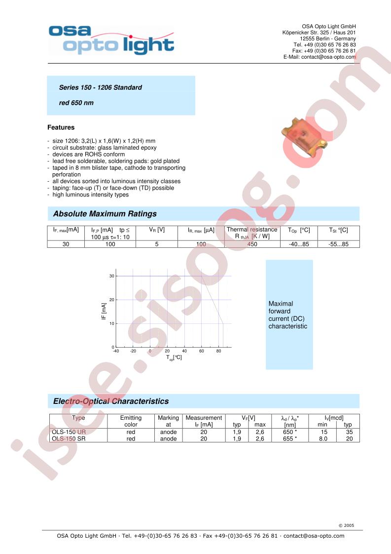 OLS-150SR-CD-TD