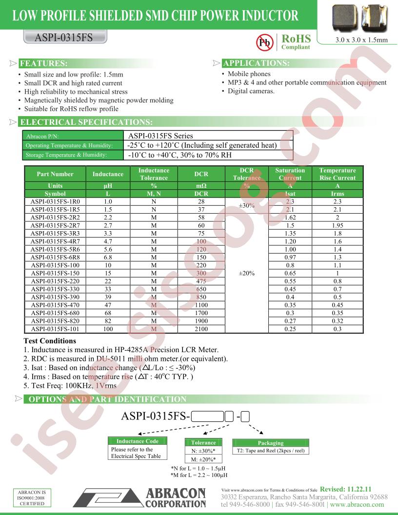 ASPI-0315FS-101