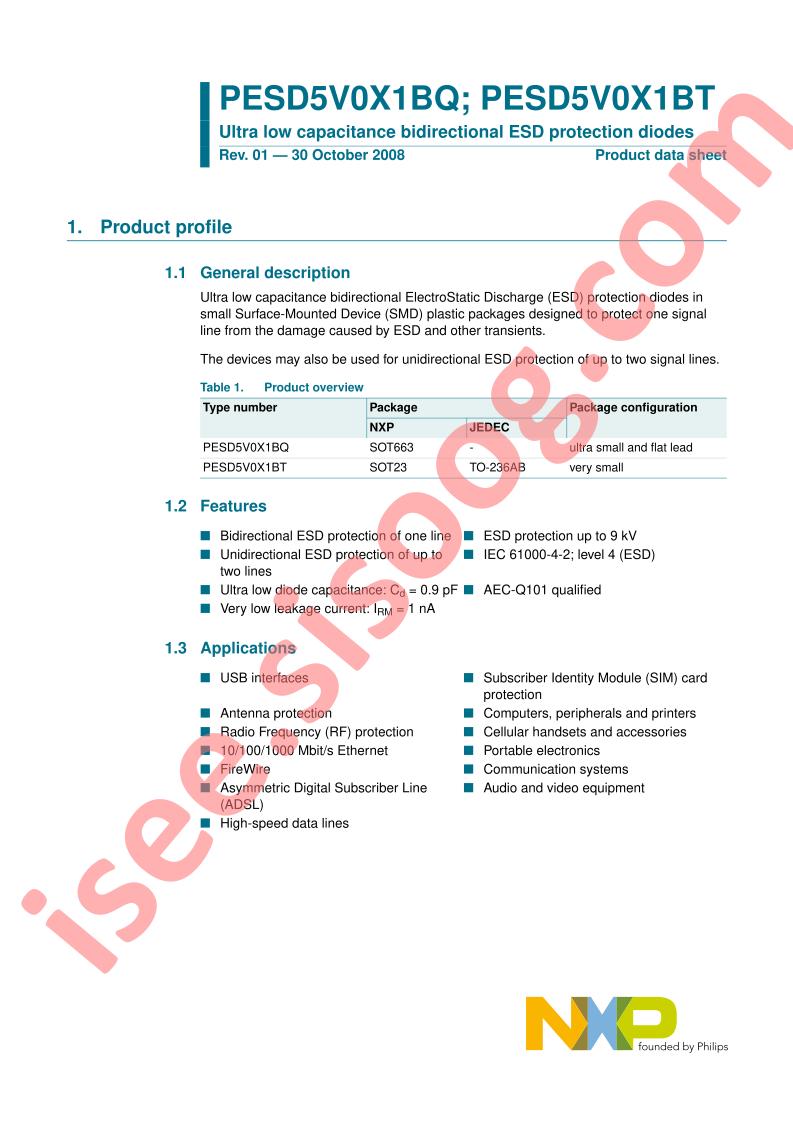 PESD5V0X1BQ-115