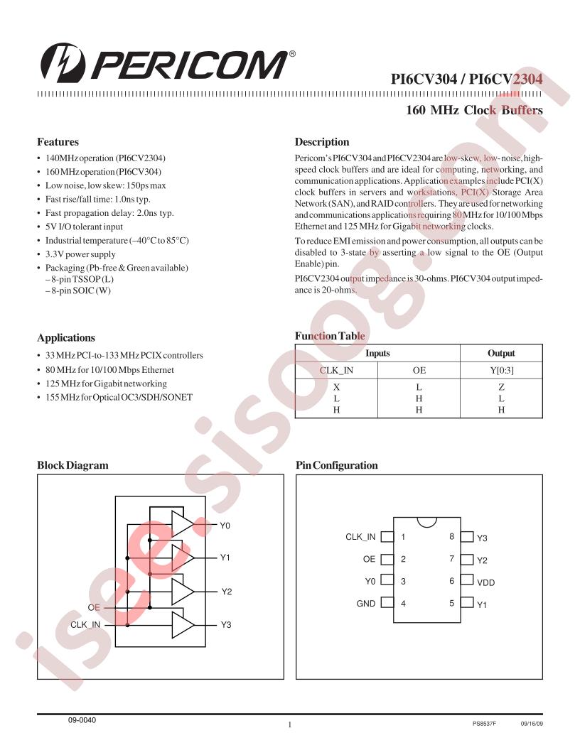PI6CV304LE