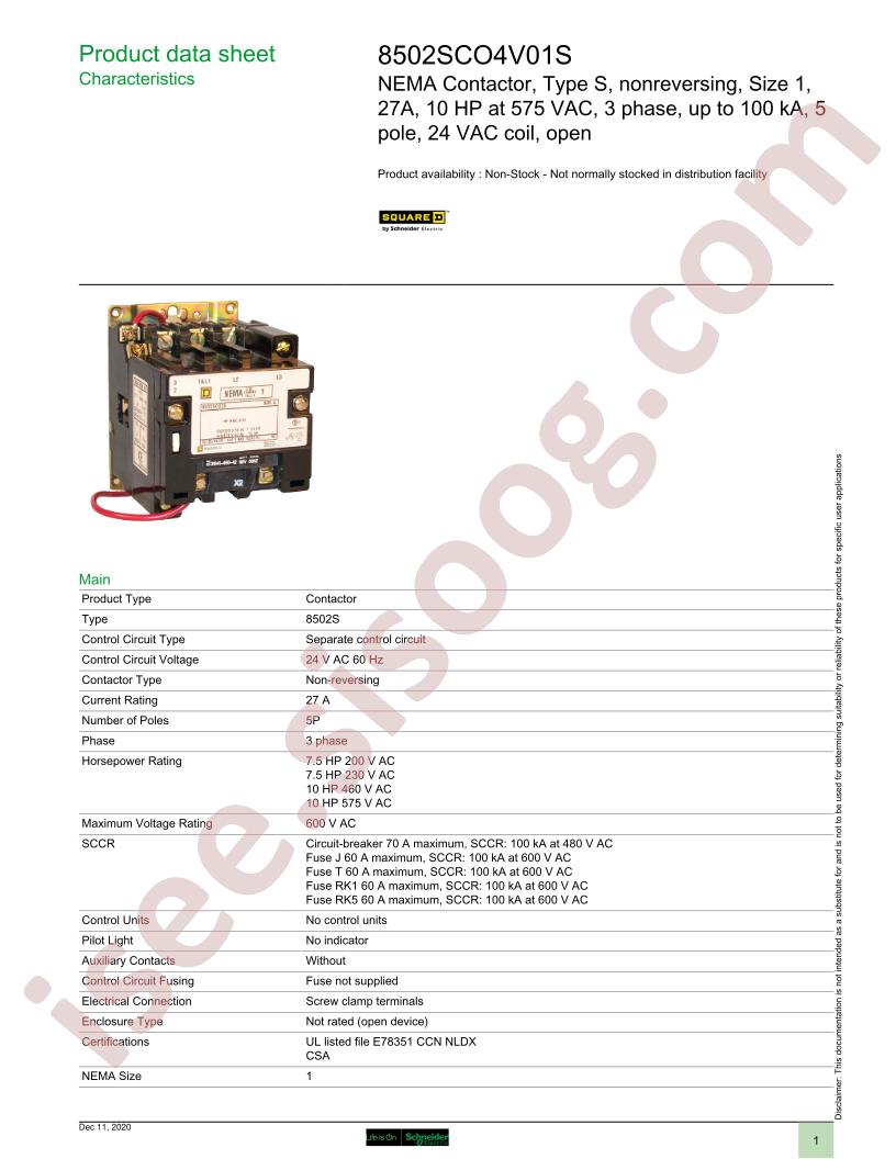 8502SCO4V01S