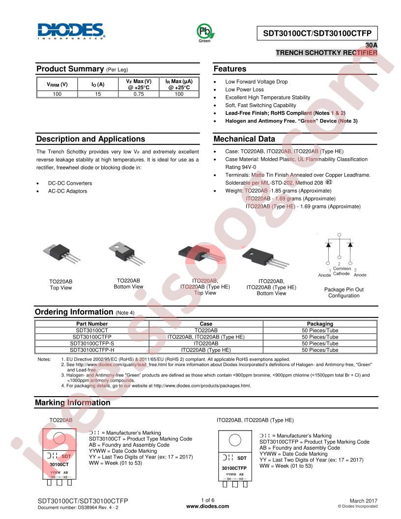 SDT30100CTFP-H