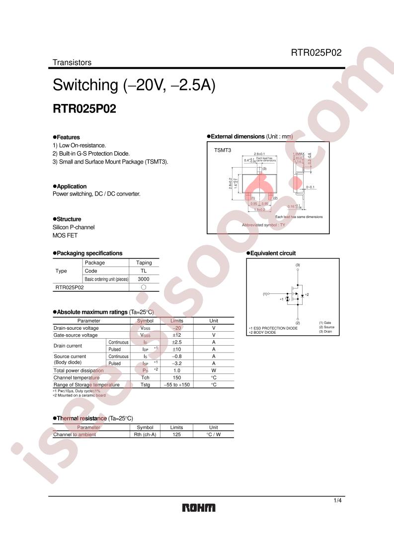 RTR025P02