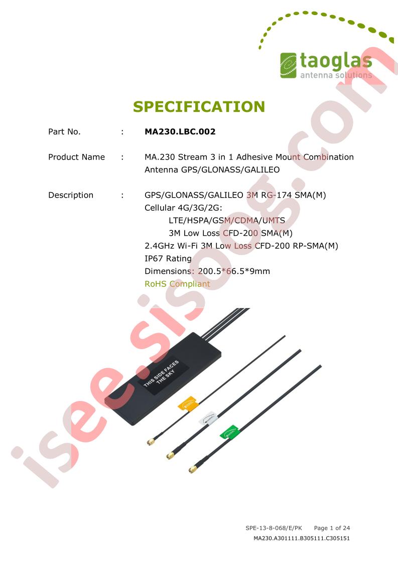 MA230LBC002