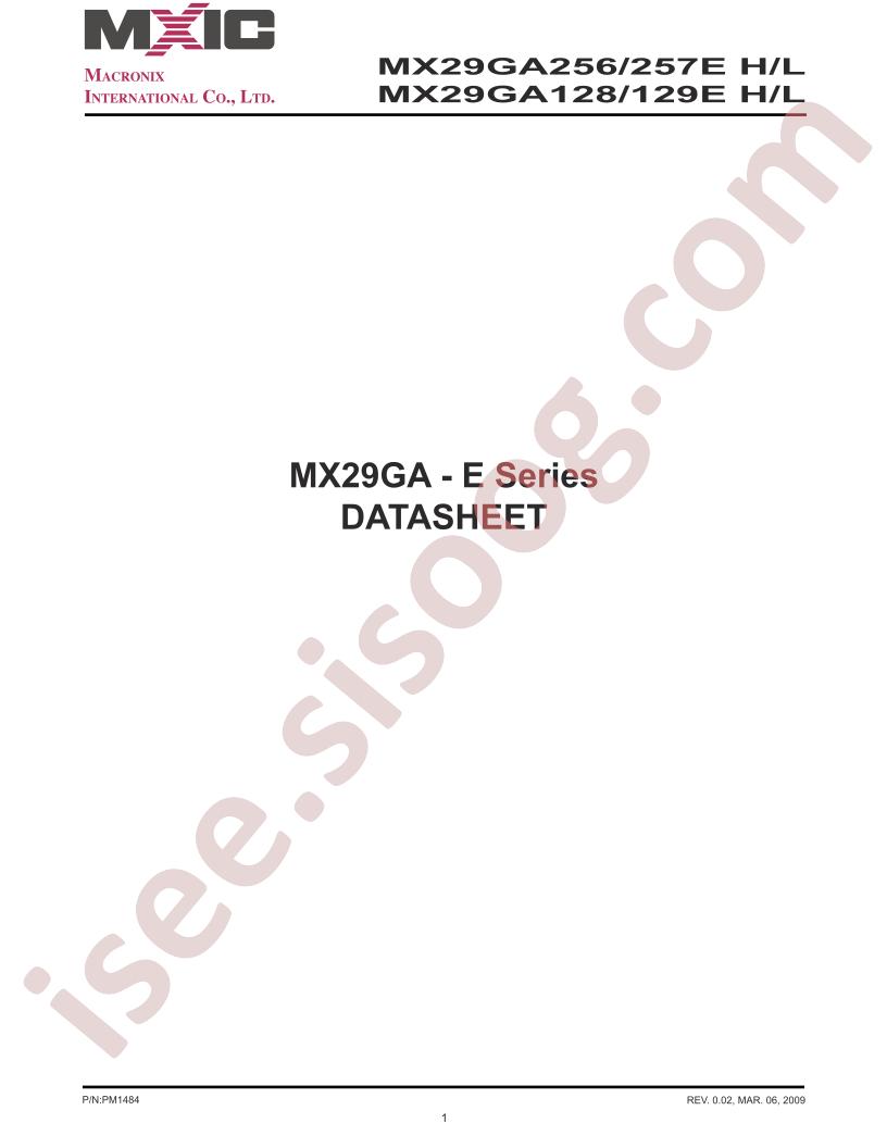 MX29GA256