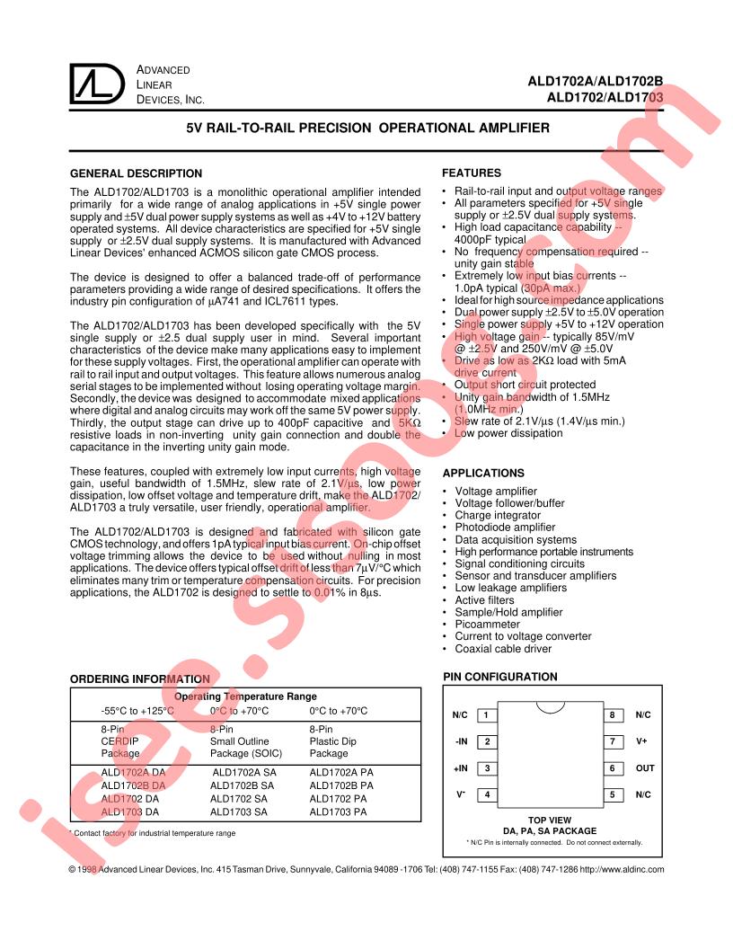 ALD1702APA