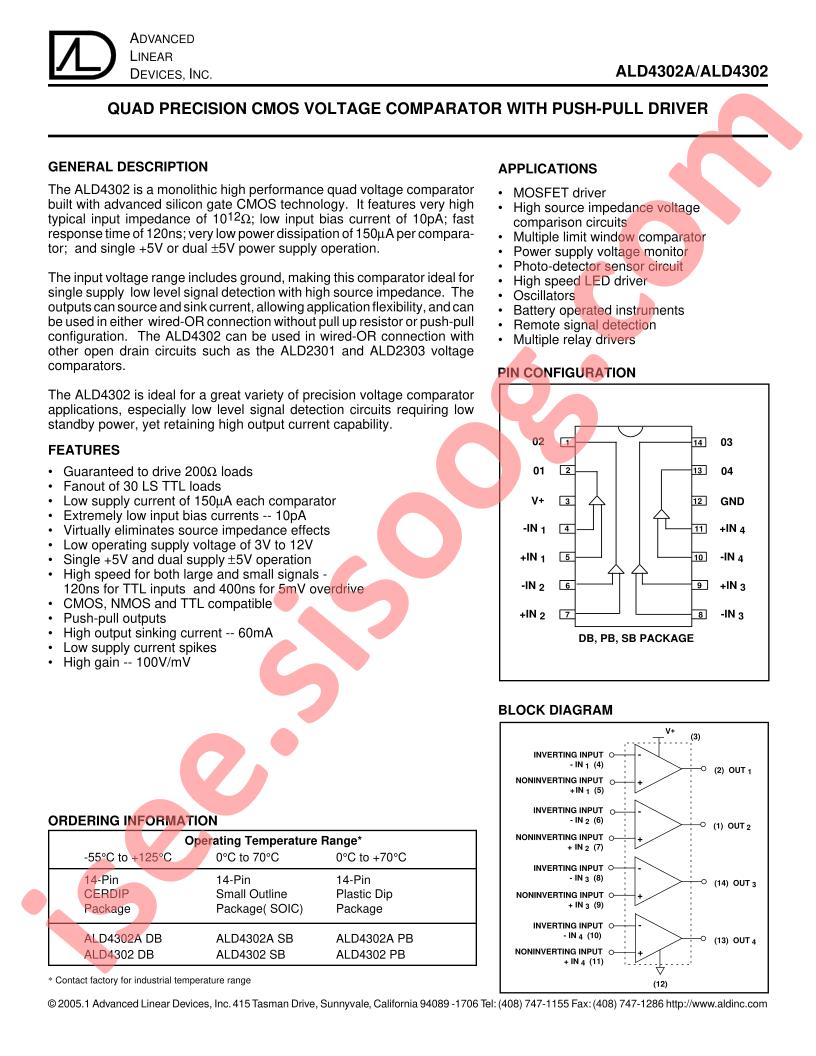 ALD4302SB