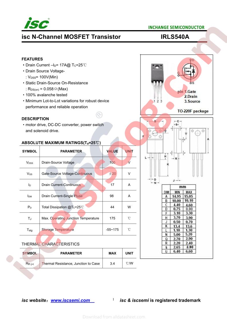 IRLS540A