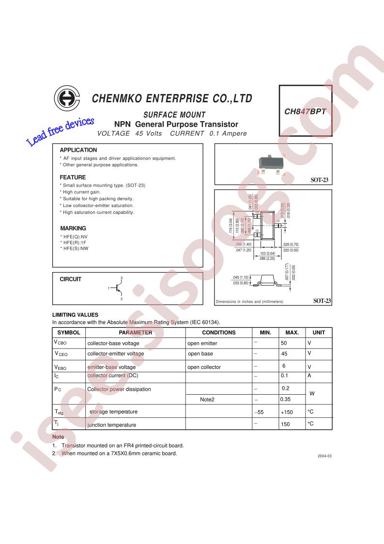 CH847BPT