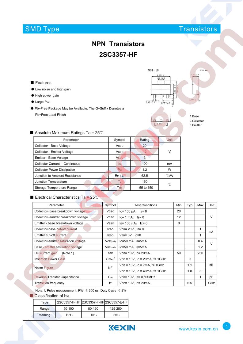 2SC3357-F-HF