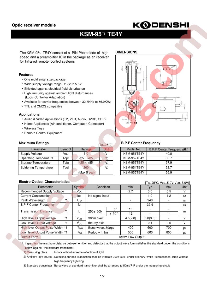 KSM-952TE4Y