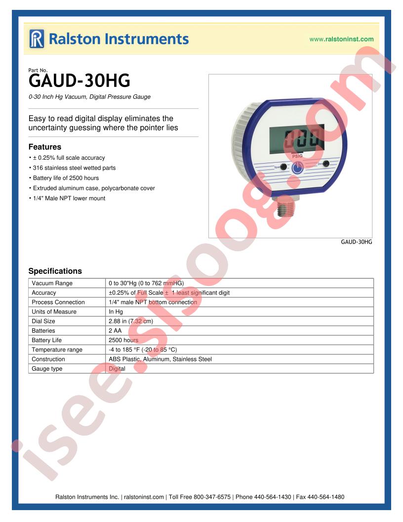 GAUD-30HG