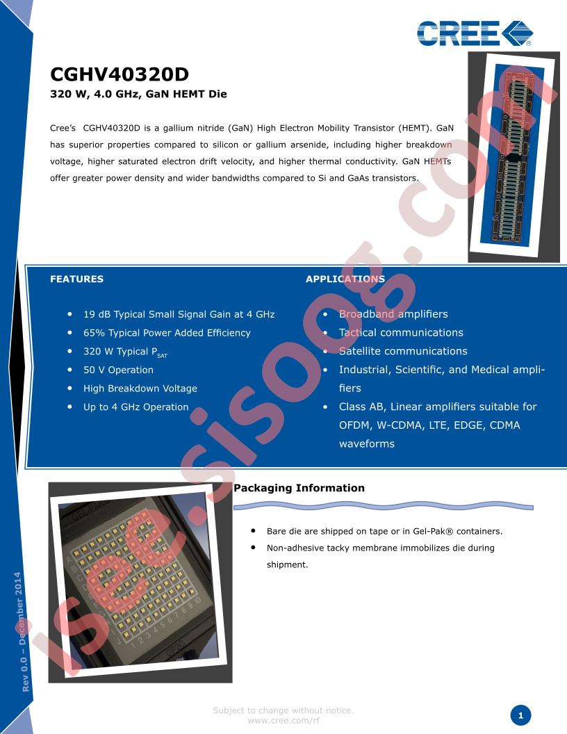 CGHV40320D