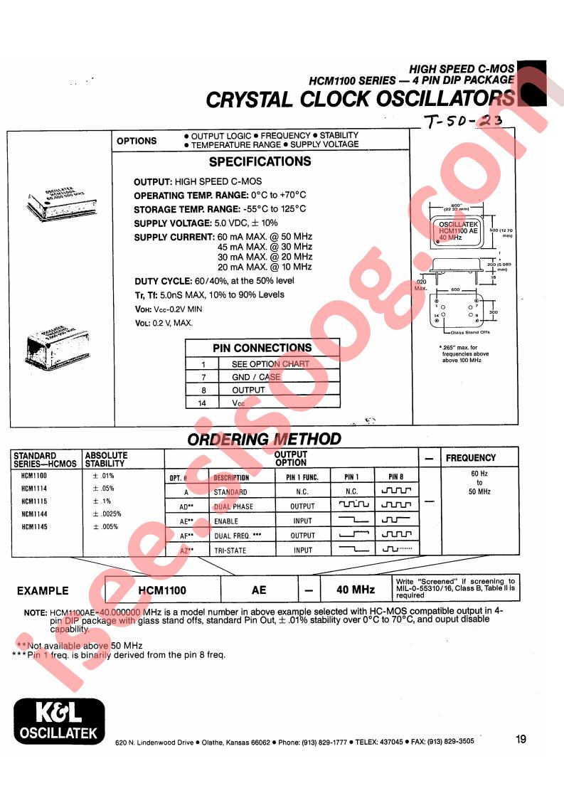 HCM1100AE