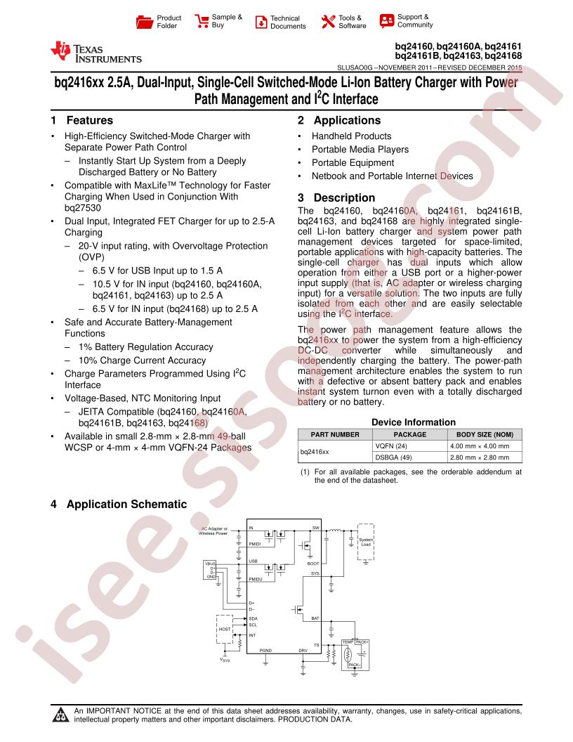 BQ24160A