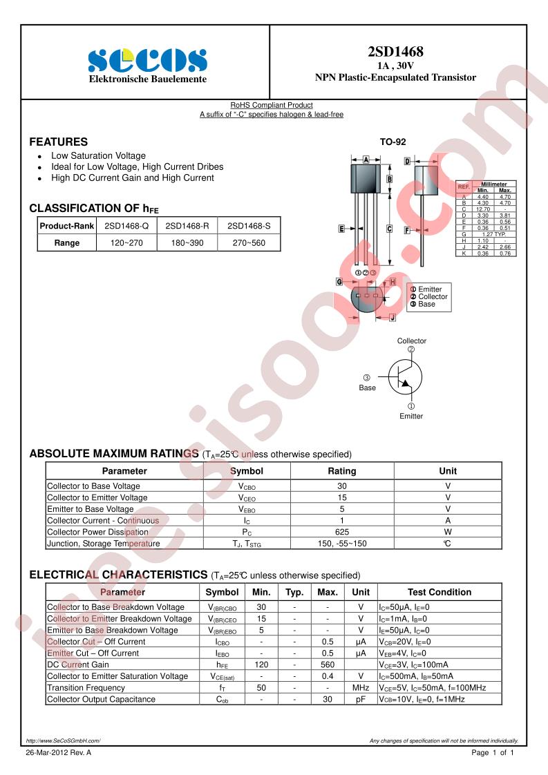 2SD1468-R