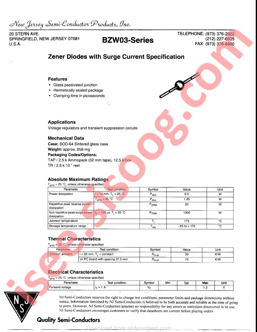 BZW03C33