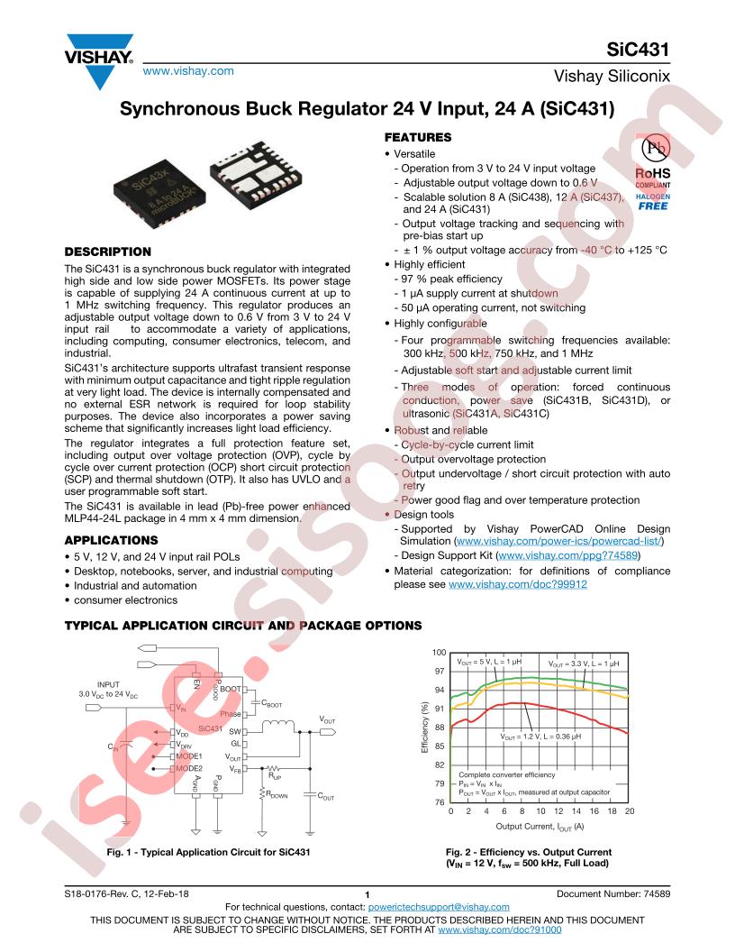 SIC431BED-T1-GE3