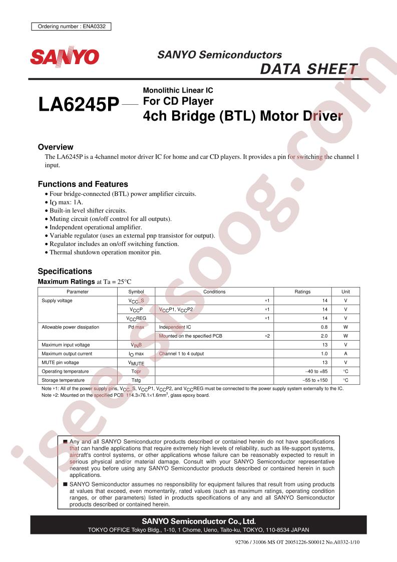 LA6245P