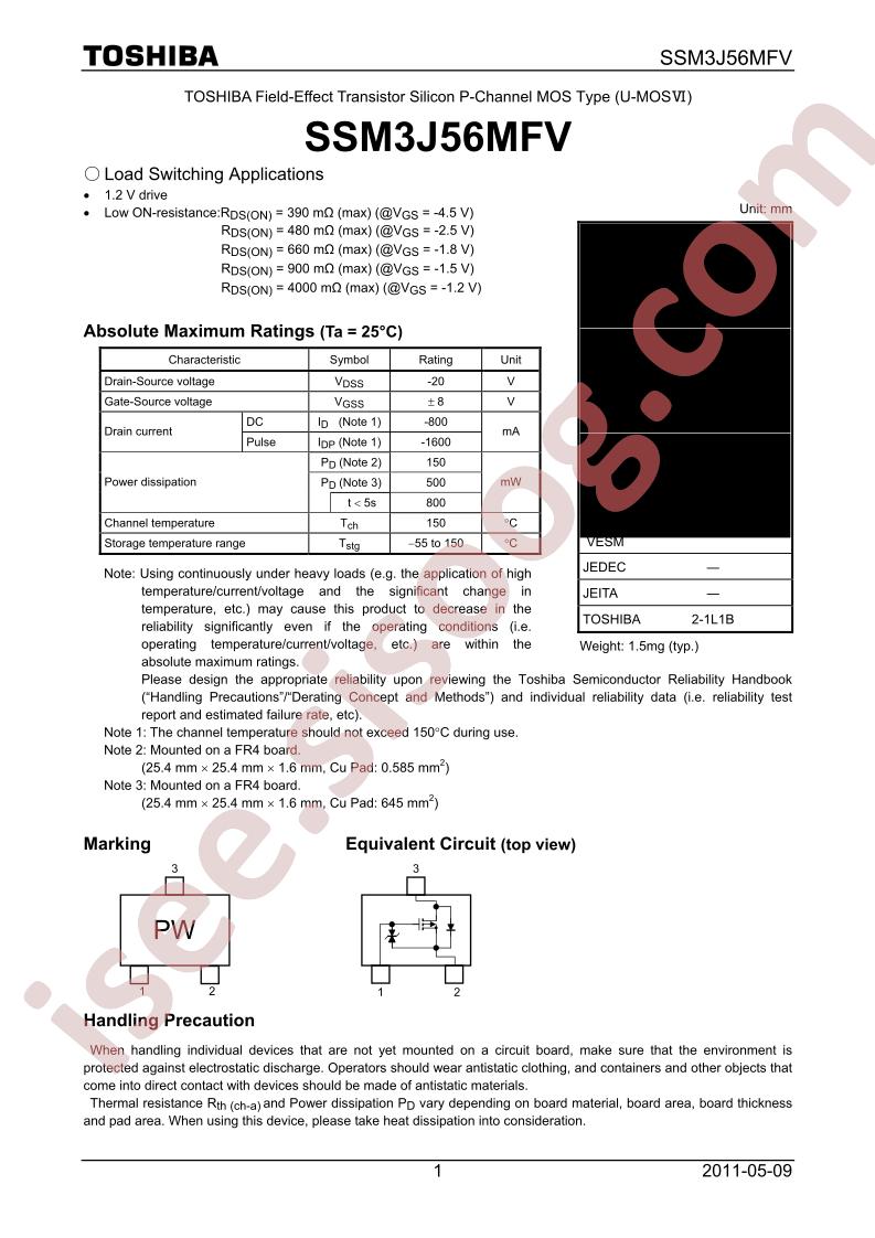 SSM3J56MFV