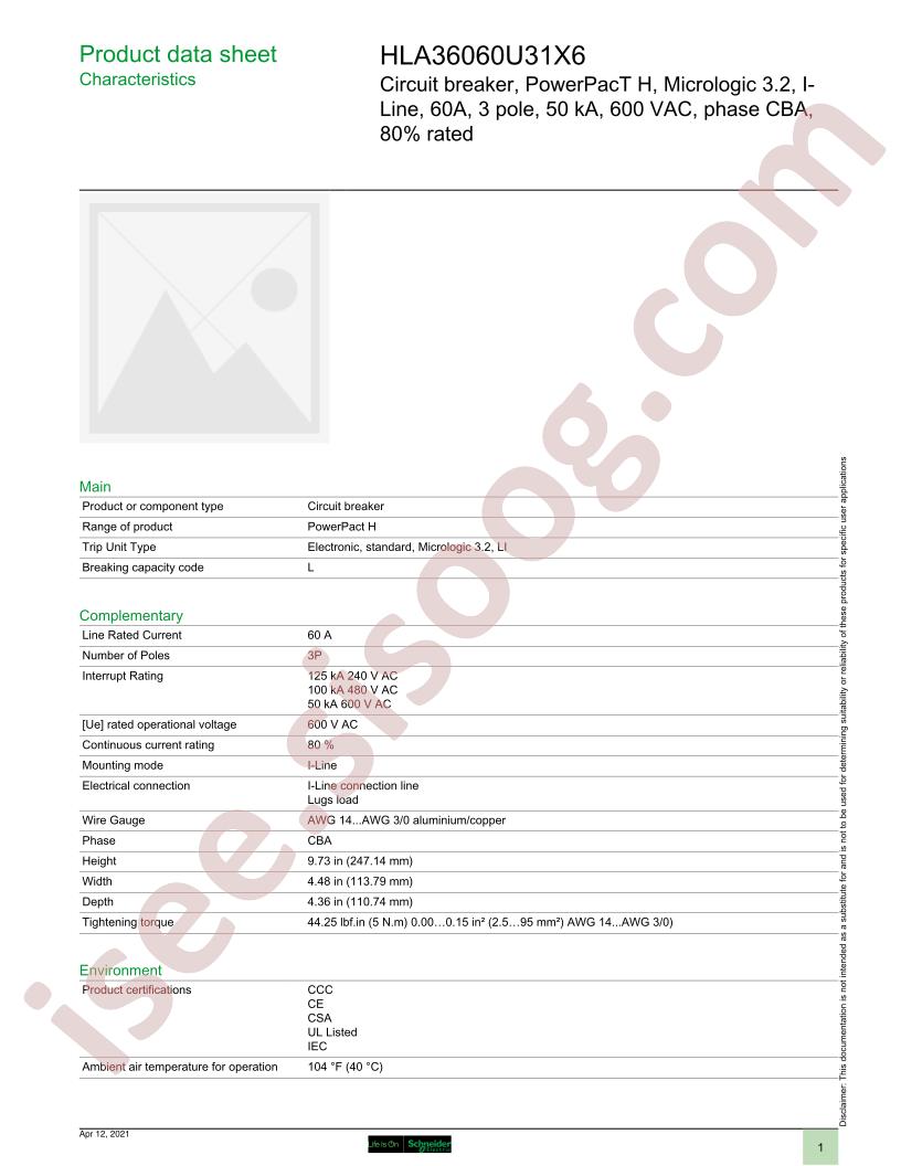 HLA36060U31X6