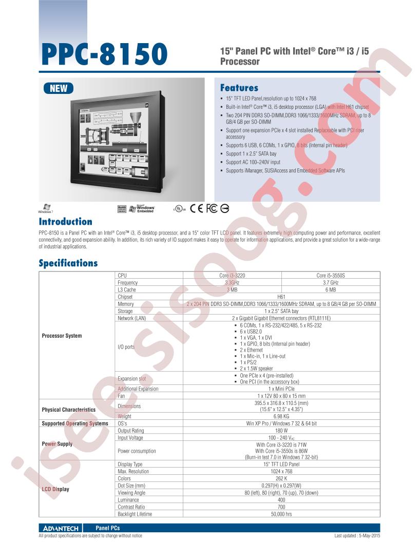 PPC-8150-RI3AE