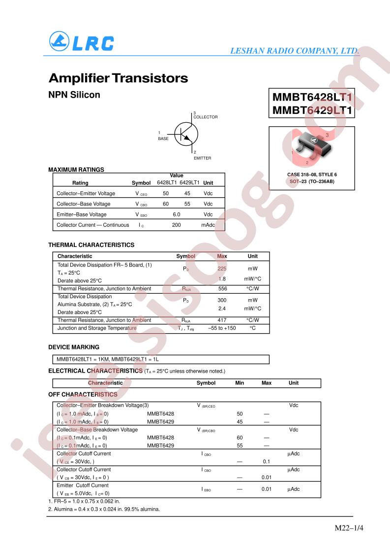 MMBT6428LT1