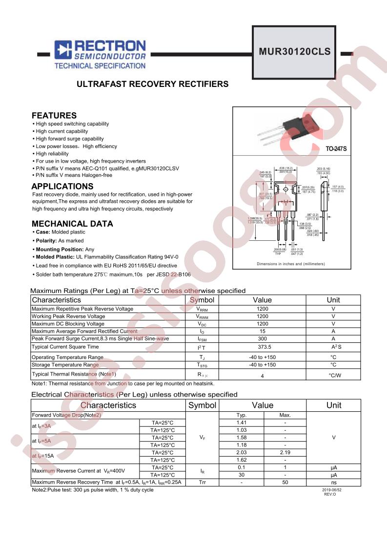 MUR30120CLS