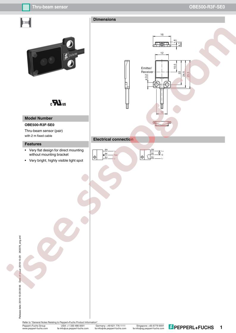 OBE500-R3F-SE0