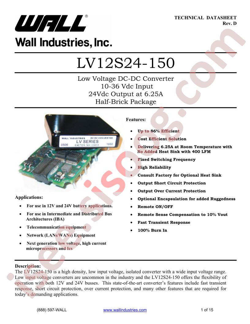 LV12S24-150