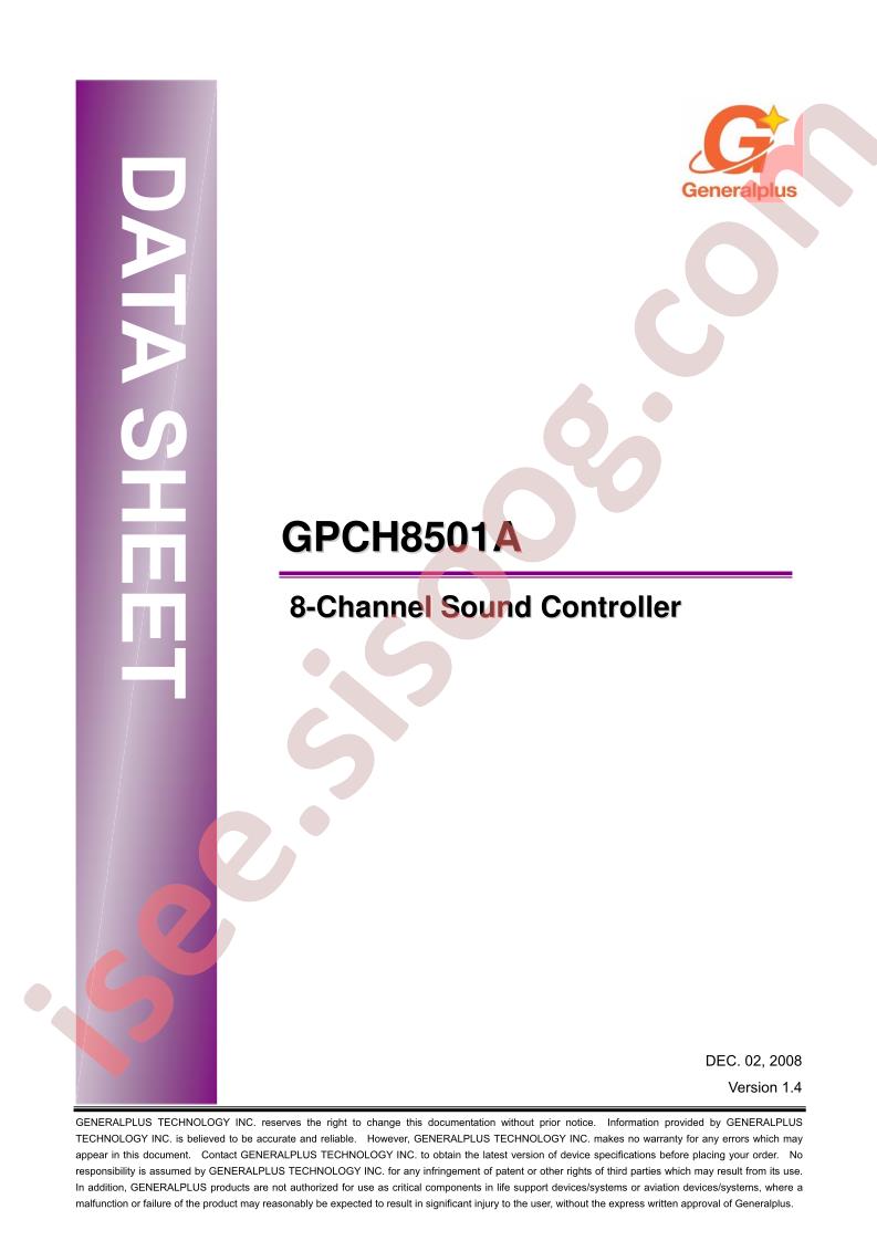 GPCH8501A