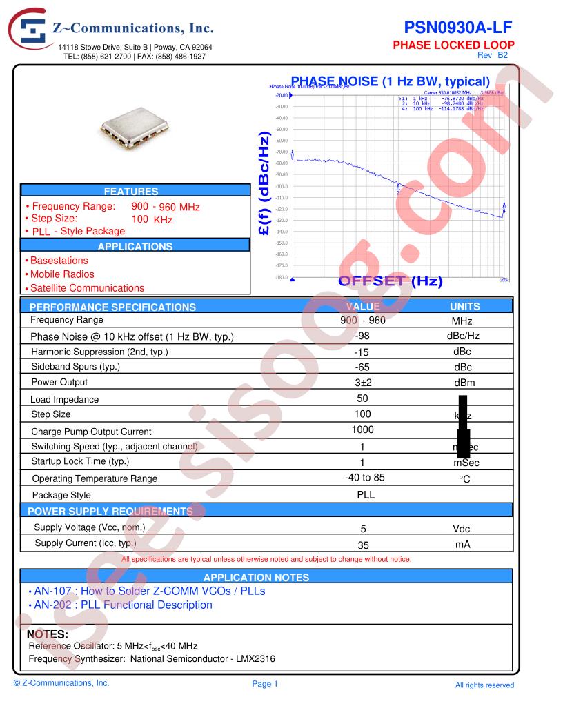 PSN0930A-LF