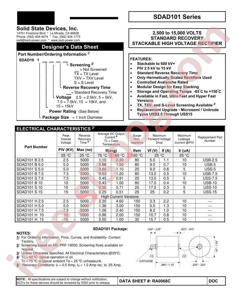 SDAD101H7.5
