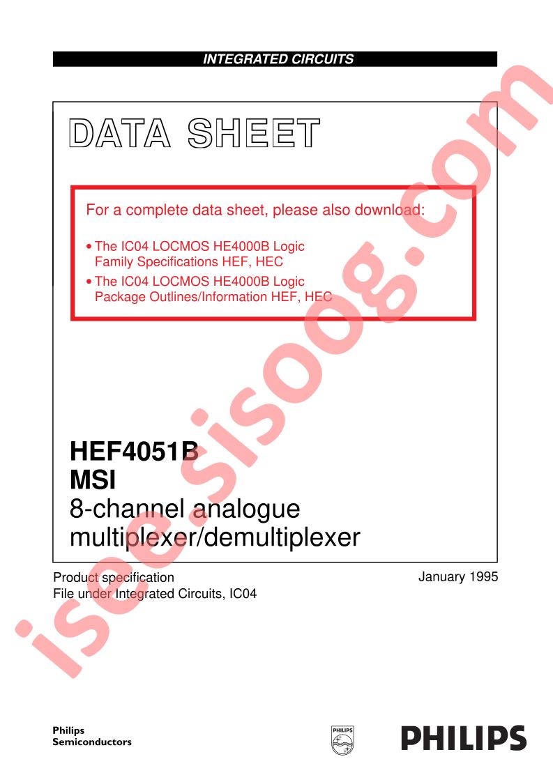 HEF4051B