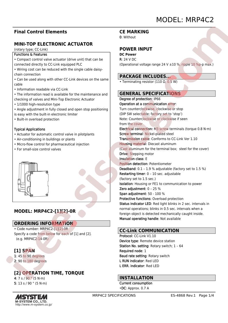 MRP4C2-14-0R